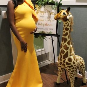 Yellow Maternity Gown